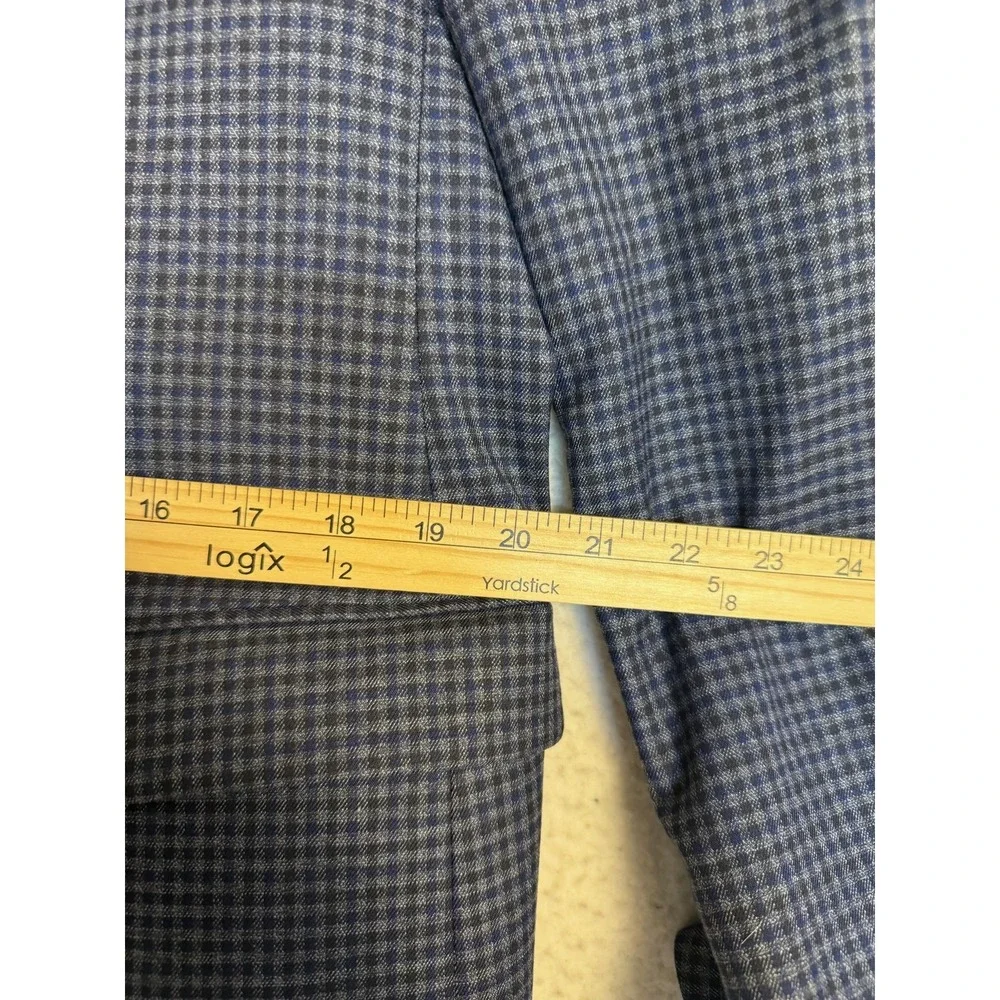 Lauren Ralph Lauren Sport Blazer Mens 42‎ Blue Herringbone Tweed Business Work